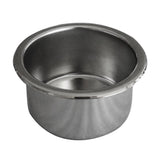 Max 316 Stainless Steel Drop-In Cup  Drink Bottle Holder for Marine Boat RV Car
