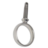 Max 316 Stainless Steel 2-1/4" Round Oarlock 1/2"x 2" Shaft for Boat Kayak