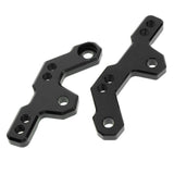 Max Motorcycle Rearsets Bracket Base Footpeg Plate For Kawasaki NINJA 250 Black