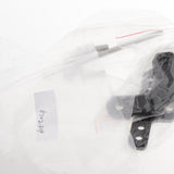 Max Motorcycle Rearsets Bracket Base Footpeg Plate For Kawasaki NINJA 250 Black