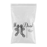 Max Motorcycle Rearsets Bracket Base Footpeg Plate For Kawasaki NINJA 250 Black