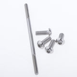 Max Motorcycle Rearsets Bracket Base Footpeg Plate For Kawasaki NINJA 250 Black