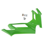 Max Aerodynamic Winglet For Kawasaki Ninja 250 300 MotoGP Style Windshield V.1 Green