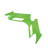 Max Aerodynamic Winglet For Kawasaki Ninja 250 300 MotoGP Style Windshield V.1 Green