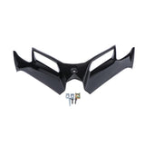 Max Aerodynamic Winglet For Kawasaki Ninja 250 300 MotoGP Style Windshield V.1 Black