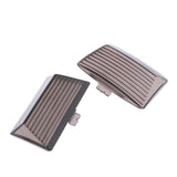 Max Fender Tips Mud Guards Smoke Light Lens Fit for Harley Electra Softail
