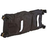 Max 2pcs Black Saddle Bags Storage Organizer Canvas Waterproof ATV Fuel Tank Bag