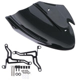 Max Moving windshield for SUZUKI GSXS750 GSX-S750 17-19 Smoke