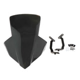 Max Motorcycle windshield wind deflector W/ Bracket for HONDA CB650F 2014-17