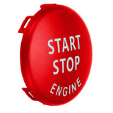 Max Start Stop Engine Button Switch Cover For BMW X1 E84 X3 E83 X5 E70 Red 3