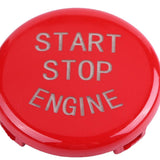 Max Start Stop Engine Button Switch Cover For BMW X1 E84 X3 E83 X5 E70 Red 3