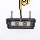 Max 12V Motorcycle LED Rear Tail Brake Running Light License Plate Light