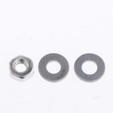 Max 12V Motorcycle LED Rear Tail Brake Running Light License Plate Light