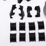 Max Motorcross Handlebar handguards Hand Guards 7/8" 22mm Or 1-1/8 28mm FatBar Black