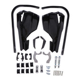 Max Motorcross Handlebar handguards Hand Guards 7/8" 22mm Or 1-1/8 28mm FatBar Black