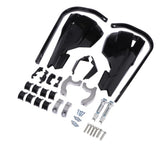 Max Motorcross Handlebar handguards Hand Guards 7/8" 22mm Or 1-1/8 28mm FatBar Black