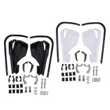Max Motorcross Handlebar handguards Hand Guards 7/8" 22mm Or 1-1/8 28mm FatBar Black