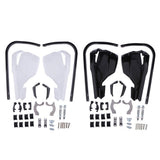Max Motorcross Handlebar handguards Hand Guards 7/8" 22mm Or 1-1/8 28mm FatBar Black