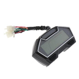Max Universal LCD Display Temperature Fuel Oil Gauge Speedometer Tachometer New