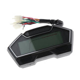 Max Universal LCD Display Temperature Fuel Oil Gauge Speedometer Tachometer New