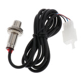Max 12V Motorcycle Speedometer Cable Sensor Case Digital Odometer  85cm