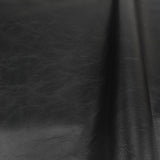 Max PU Leather Motorcycle ATV Scooter Seat Cover Fabric - 27" x 39" Black 1