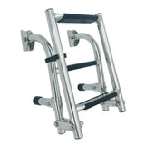 Max 2+1 Step Boat Ladder Foldable Stainless Steel Telescopic Swim Over Platform