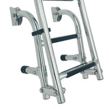 Max 2+1 Step Boat Ladder Foldable Stainless Steel Telescopic Swim Over Platform