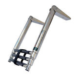 Max Anti-corrosion 3 Step Drop Boat Telescoping Ladder Folding Ladder Marine