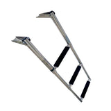 Max Anti-corrosion 3 Step Drop Boat Telescoping Ladder Folding Ladder Marine