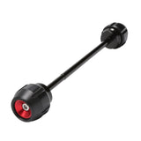 Max Front Axle Fork Crash Sliders Wheel Protector For Kawasaki Z900 2017 Red