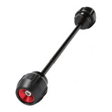 Max Front Axle Fork Crash Sliders Wheel Protector For Kawasaki Z900 2017 Red