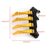 Max Motorcycle Water Coolant Reservoir Protector for YAMAHA MT07 FZ07 Gold