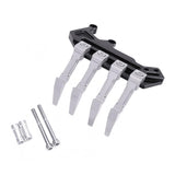 Max Motorcycle Water Coolant Reservoir Protector for YAMAHA MT07 FZ07 Titanium