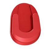 Max Motorcycle Kickstand Side Stand Plate Pad Base for Honda Forza300 18 Red