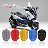 Max Motorcycle Kickstand Side Stand Plate Pad Base for Honda Forza300 18 Red