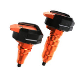 Max Motorcycle Anti Crash Caps Engine protection for Kawasaki z800/1000 Orange