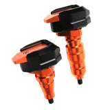 Max Motorcycle Anti Crash Caps Engine protection for Kawasaki z800/1000 Orange