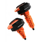 Max Motorcycle Anti Crash Caps Engine protection for Kawasaki z800/1000 Orange