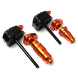 Max Motorcycle Anti Crash Caps Engine protection for Kawasaki z800/1000 Orange