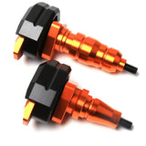 Max Motorcycle Anti Crash Caps Engine protection for Kawasaki z800/1000 Orange