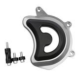 Max Motorcycle Aluminum Front Chain Cover for BMW G310R 2017 2018 2019 Silver
