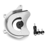 Max Motorcycle Aluminum Front Chain Cover for BMW G310R 2017 2018 2019 Silver