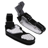 Max Motorcycle Aluminum Alloy Rear Pedal for Honda PCX125 150 Black