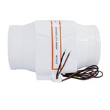 Max 4'' In Line Blower 12V Boat Bilge Galley Engine Ventilation Marine Cool Fan