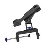 Max Fishing Rod rack Holders clamp on Adjustable Removable 360 degree Kayak Boat