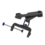 Max Fishing Rod rack Holders clamp on Adjustable Removable 360 degree Kayak Boat