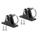 Max 2 Piece Boat Marine Deck Hinge Mount Bimini Top Deck Hinges Fitting Hardware