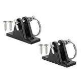 Max 2 Piece Boat Marine Deck Hinge Mount Bimini Top Deck Hinges Fitting Hardware