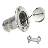 Max 38mm Marine Boat Water Tank Deck Fill  with Key 316 Stainless Steel